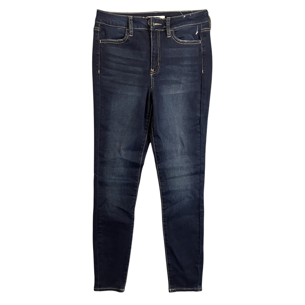 SO Ultimate Jeggings Women's Size 7/28W High Rise Dark Wash Skinny Jeans‎